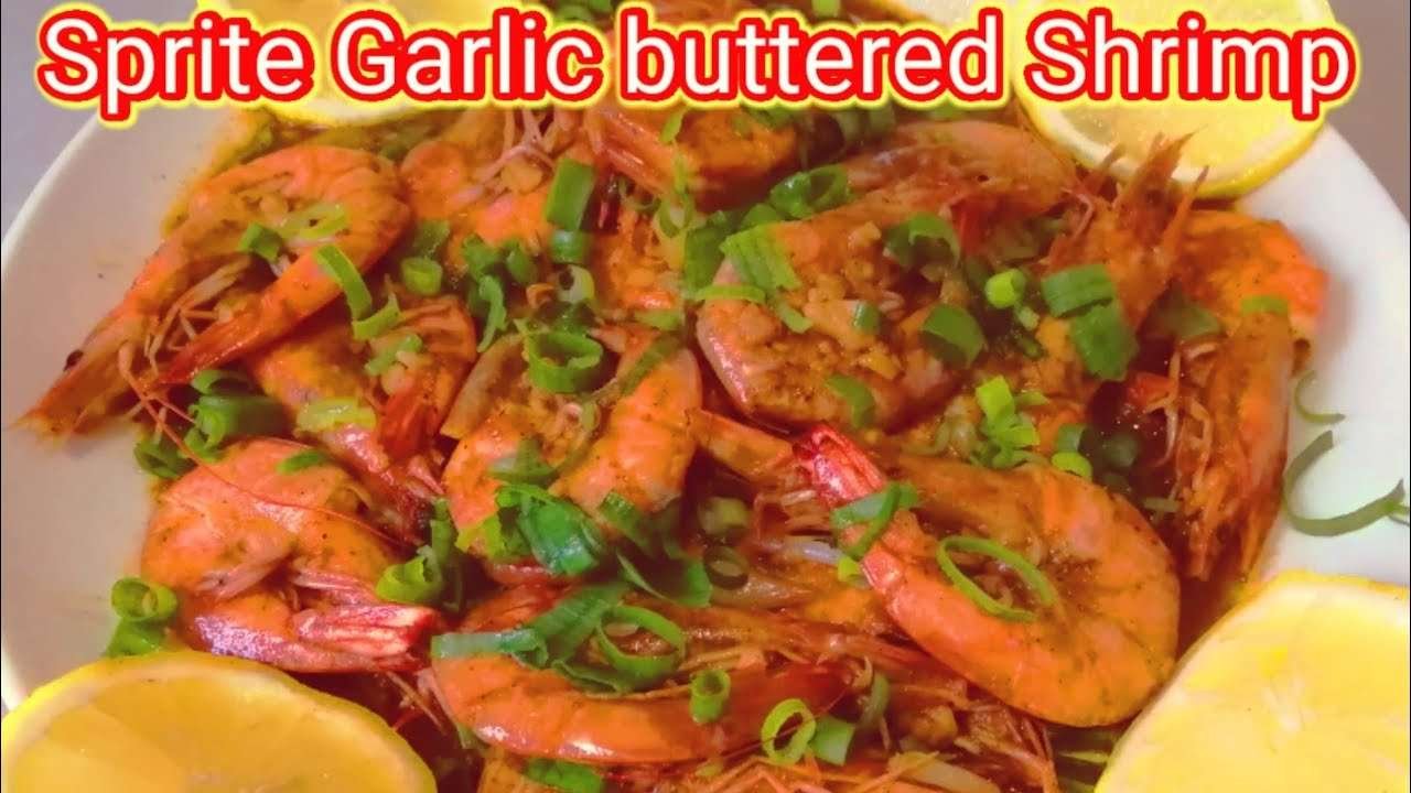 Garlic Buttered Shrimp with Sprite recipe
