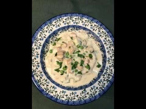 Creamy Chicken and Gravy on a Pillow of Mashed Potatoes