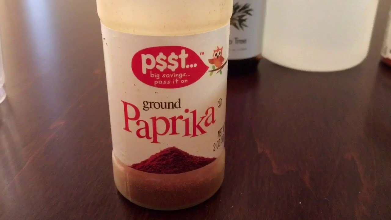 vegan friendly paprika facial