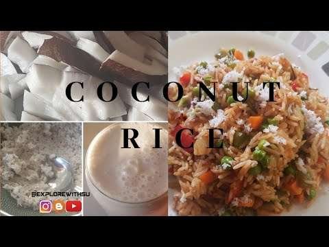 The Best Coconut Rice Recipe | Explorewithsu