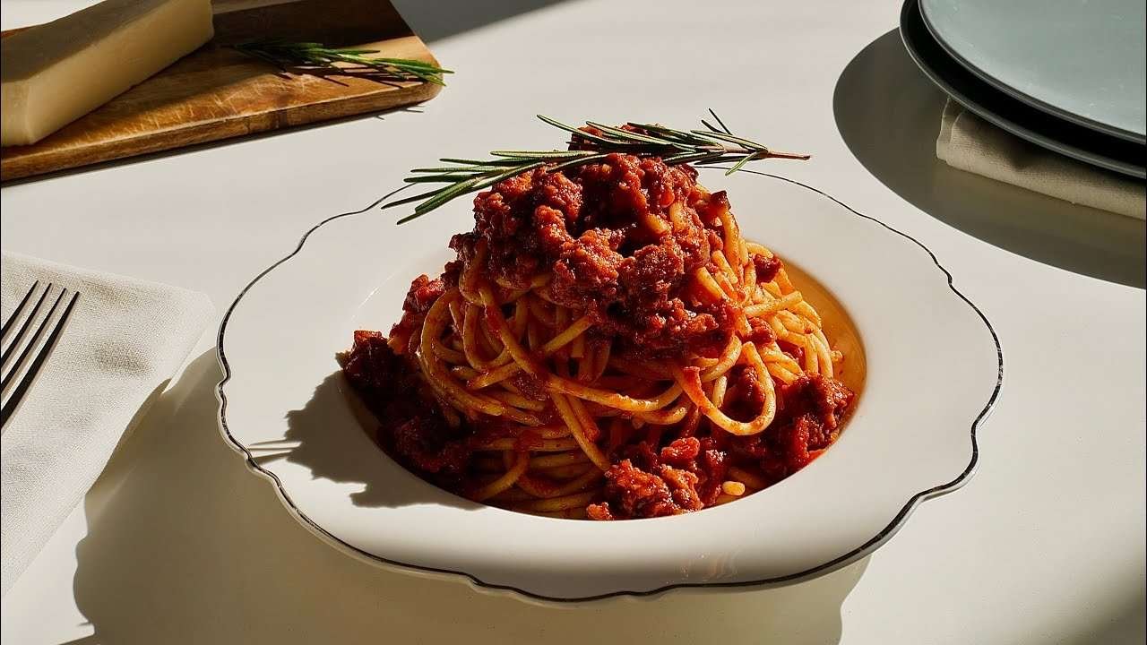 Easy Vegan Spaghetti Bolognese
