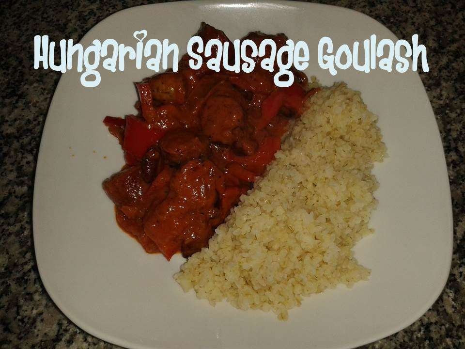 Hungarian Sausage Goulash Recipe