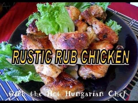 Rustic Rub Roasted Chicken with the Hot Hungarian Chef – Helen's Hungarian Heritage Recipes