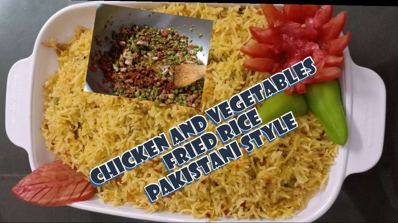 Chicken and Vegetables Fried rice | urdu/Hindi| Sidz Cuisines