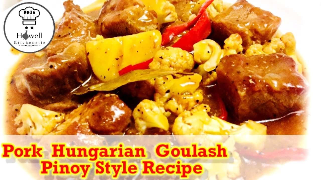 Pork Hungarian Goulash(Pinoy Style Recipe)|Quick & Easy | Sosyal Ulam!😋 | EPISODE 8