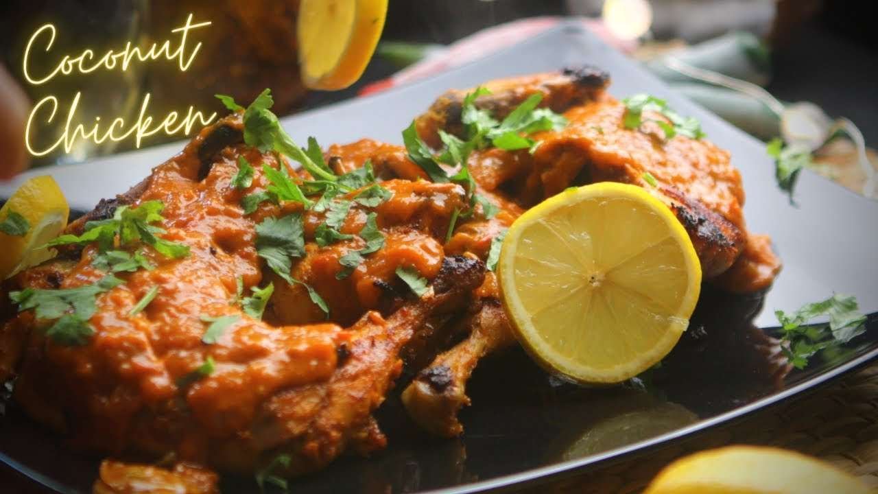 COCONUT GRILLED CHICKEN RECIPE – Kuku Paka Chicken East African Style!