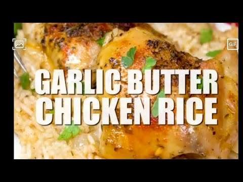 East recipe Garlic Butter Chicken Rice pot dinner guaranteed to impress even the pickiest eaters