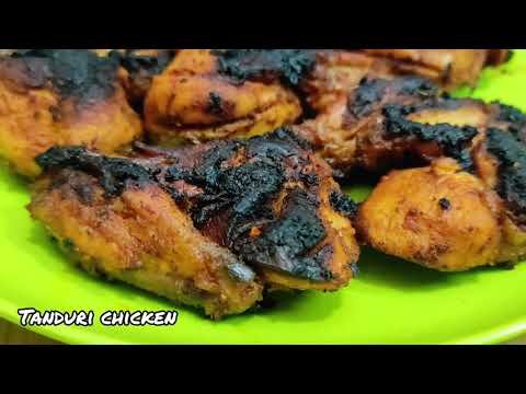 Tandoori chicken with garlic butter naan easy recipe😊👆