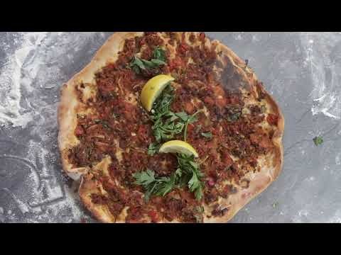 Making Lahmacun | Turkish Pizza | Pizza Thổ Nhĩ Kỳ