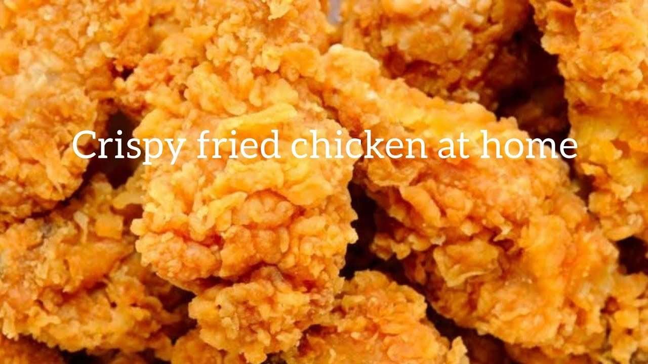 Crispy fried chicken at home ||how to make at home||al-baik style||for kids||broast||chicken||
