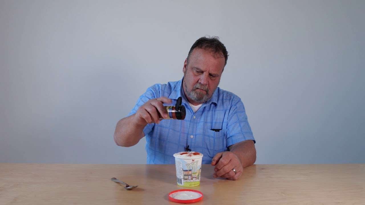 paprika on ice cream