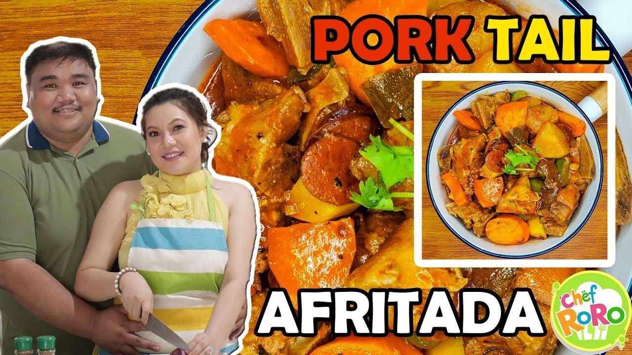 PORK TAIL AFRITADA | Quick and Easy Recipe by Chef RoRo