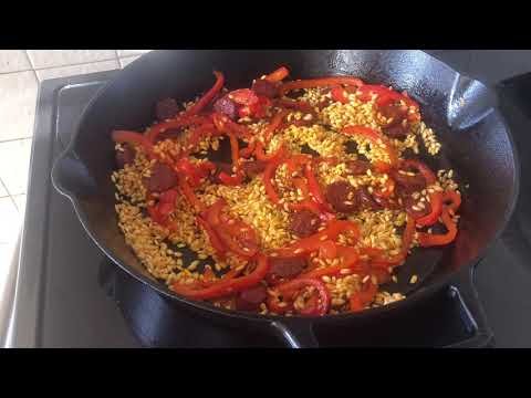 Shrimp and Chorizo Paella (Hello Fresh)