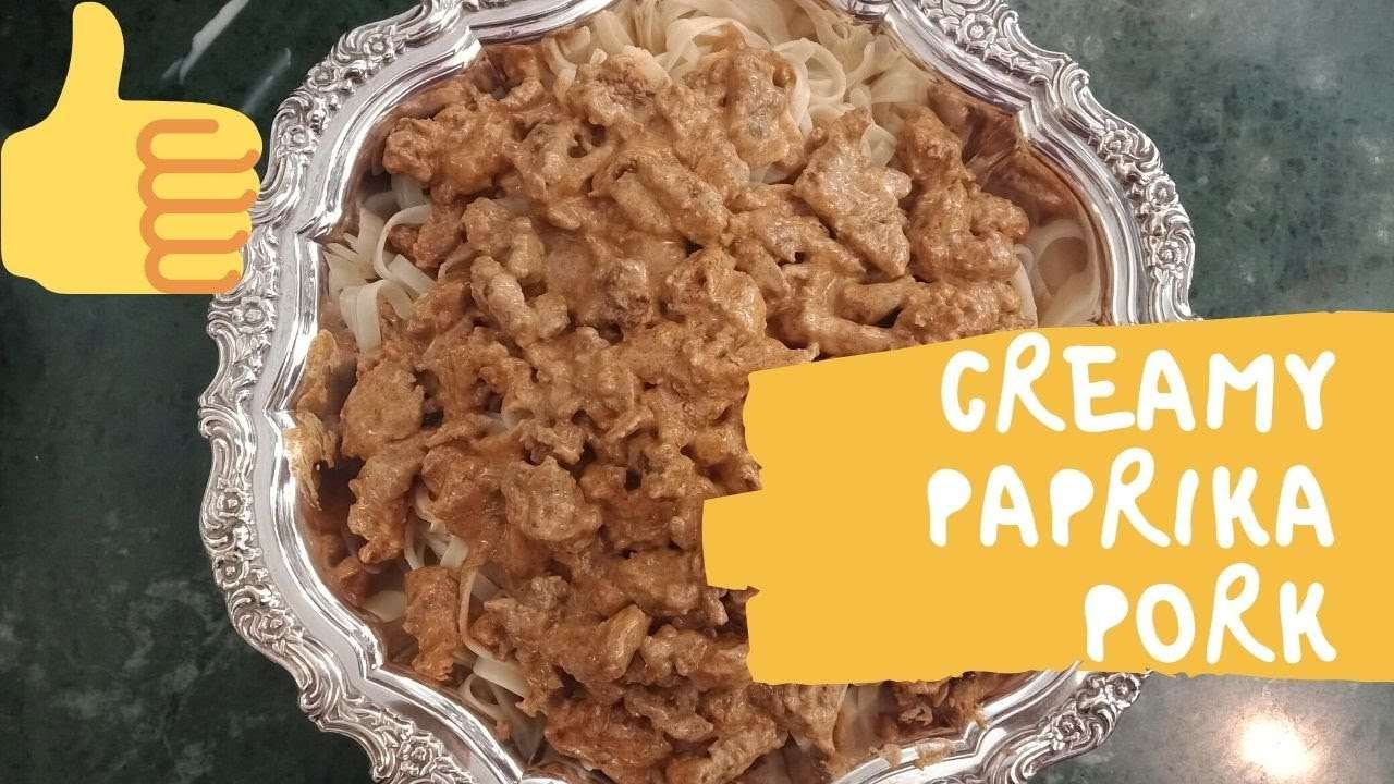 Creamy Paprika Pork