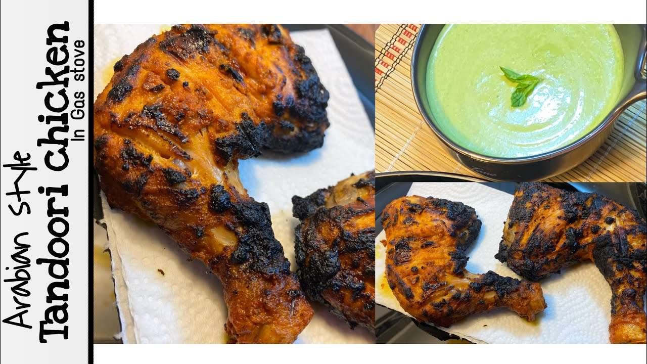 Arabian style Tandoori Chicken in Gas stove | Home made | Best Tandoori Chicken recipe | Easy method