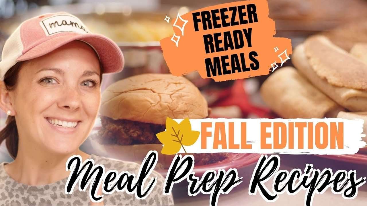 MEAL PREP RECIPES 2020 // DELICIOUS FREEZER READY MEALS // FALL MEAL PLAN RECIPES Call Me Kels