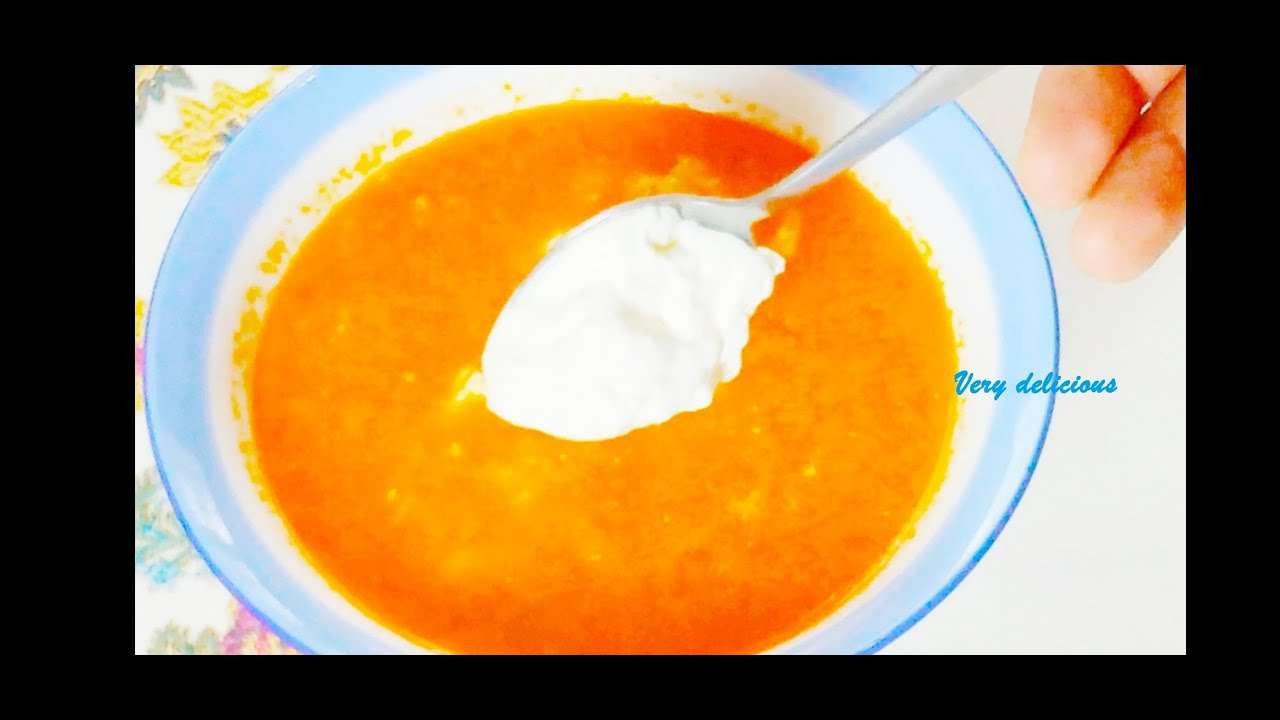 Hungarian egg soup It's so delicious
