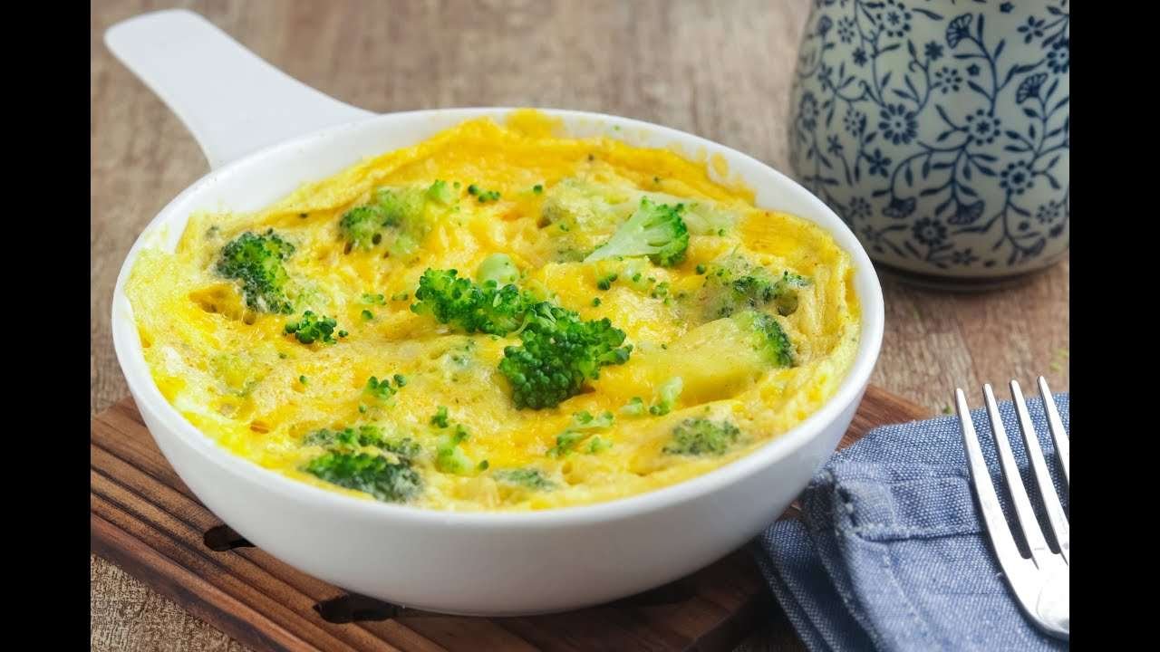Easy Keto Broccoli and Cheddar Frittata | Easy Keto Diet Recipes for Beginner