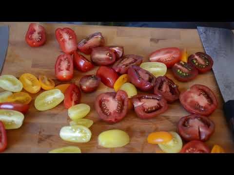 TOMATO & PEACH SALAD "SUNSET"