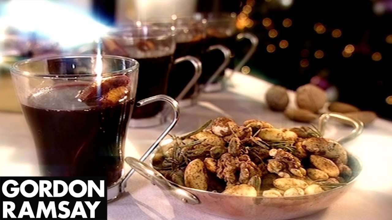 Gordon Ramsay's Mulled Wine With Dry Roasted Spiced Nuts