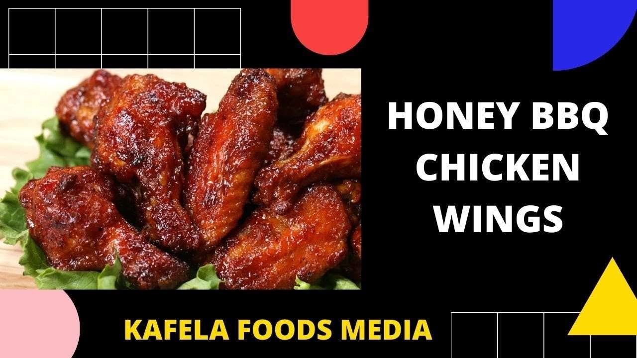 হানি চিকেন উইংস#Honey BBQ Chicken Wings  # The Best Chicken Wings Recipe