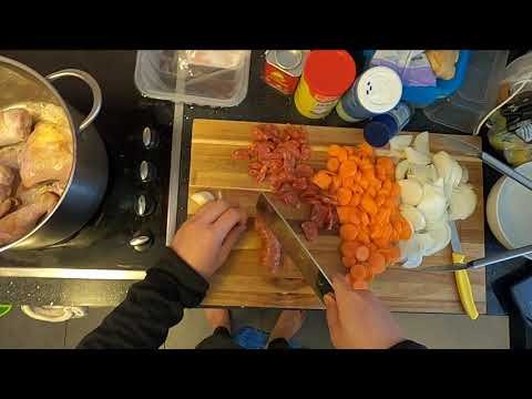 Badboy chorizo and chicken rice. Please ignore the technical problem at the start.