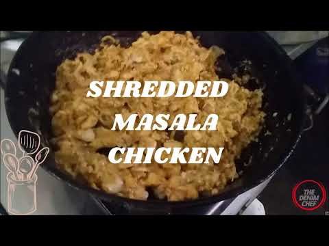 Shredded Masala Chicken – Short