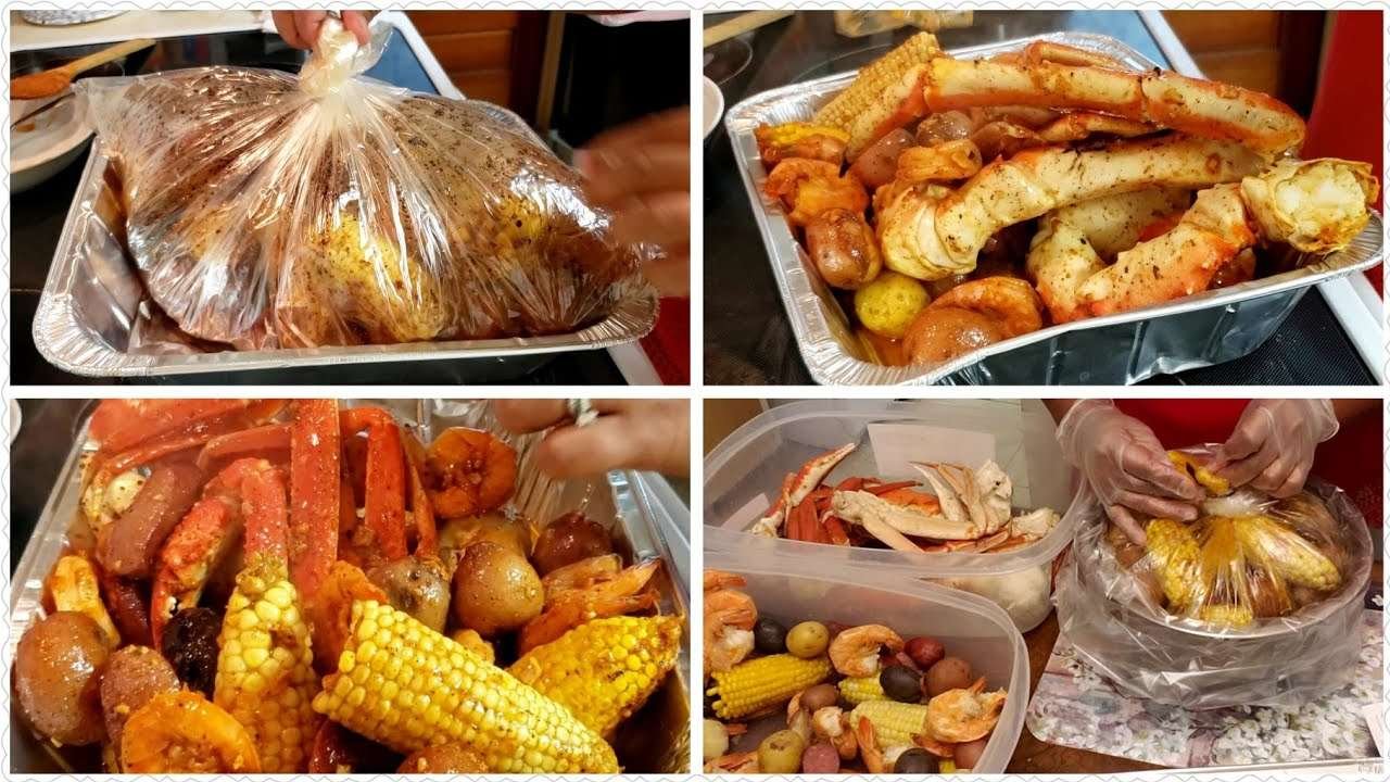 EASY SEAFOOD BOIL IN A BAG | CRAB RECIPE | MY VERSION