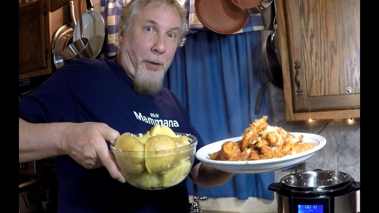 Pressure Cooker Chicken Paprika + Potatoes