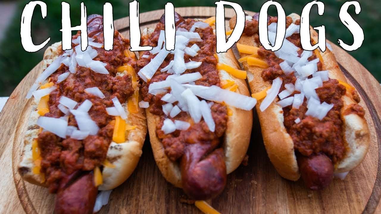 Chili Dog Recipe | Smoked Game Day Chili Dogs