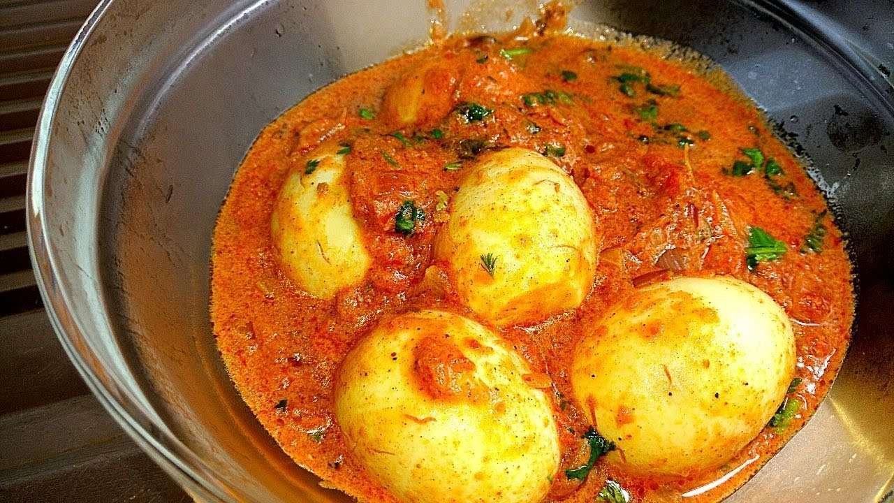 Simple Egg Curry Recipe||Mala Egg Curry