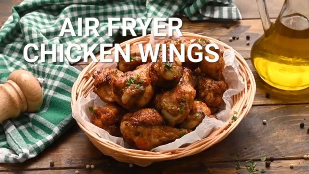 How to Make Air Fryer Chicken Wings!