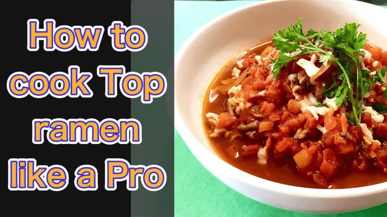 How to Cook Top ramen like a pro #2 Lazy Eazy cooking recipe
