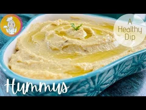 How to Make Homemade Hummus | Easy Dip Recipe | Homemade Tahini Paste | Healthy dip | Hunger Tales