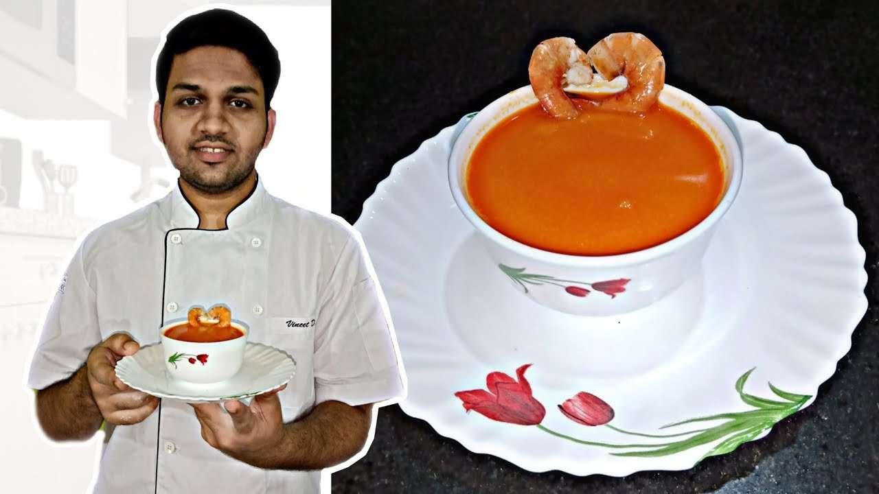 Prawns Bisque | Soup recipe | Vineet's Kitchen