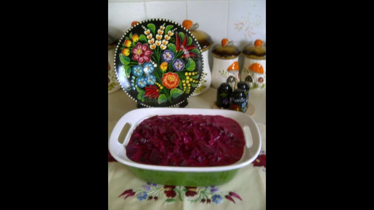 HUNGARIAN BEET VEGETABLE (DISH) authentic traditional quick and easy  /  CÉKLA FŐZELÉK