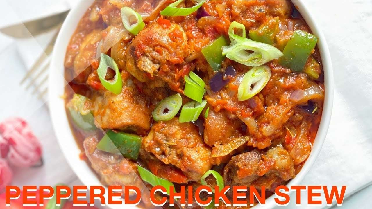 PEPPERED CHICKEN STEW || PEPPERED CHICKEN || BEE'SKITCHEN