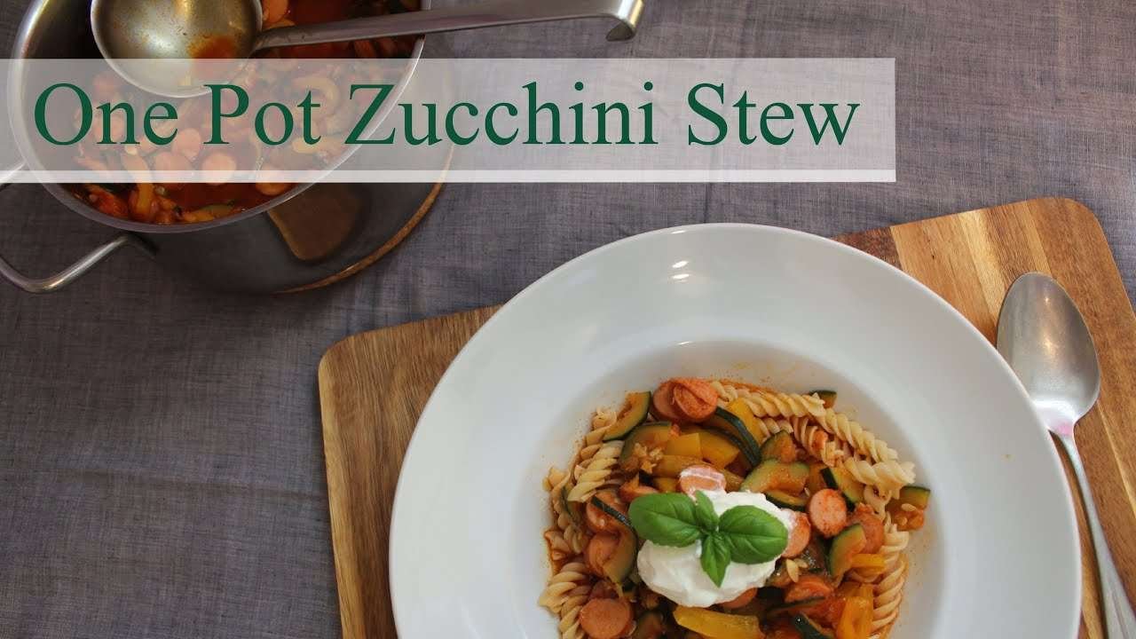 One Pot Zucchini Stew | Easy Recipe | KitchenMade