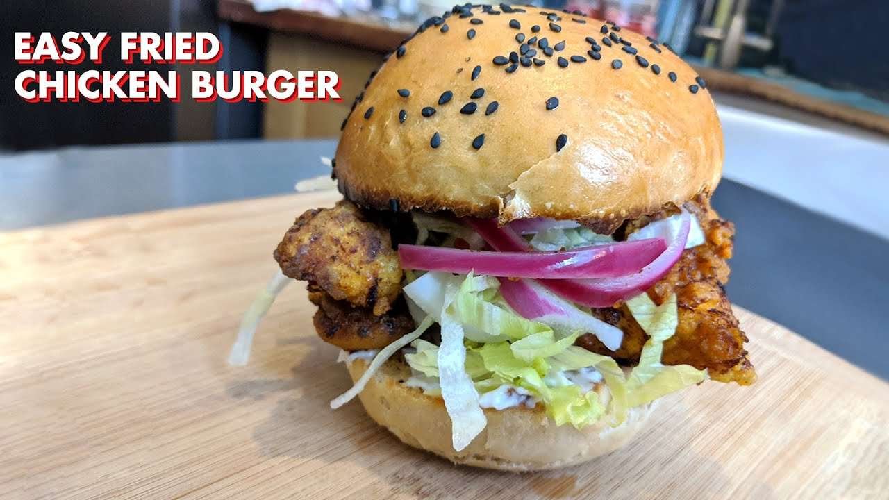 The Ultimate Homemade McChicken Sandwhich!