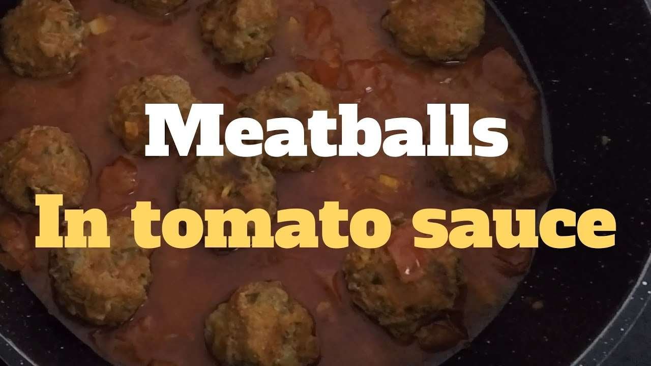 Meatball Recipe With Tomato Sauce Simple and Delicious
