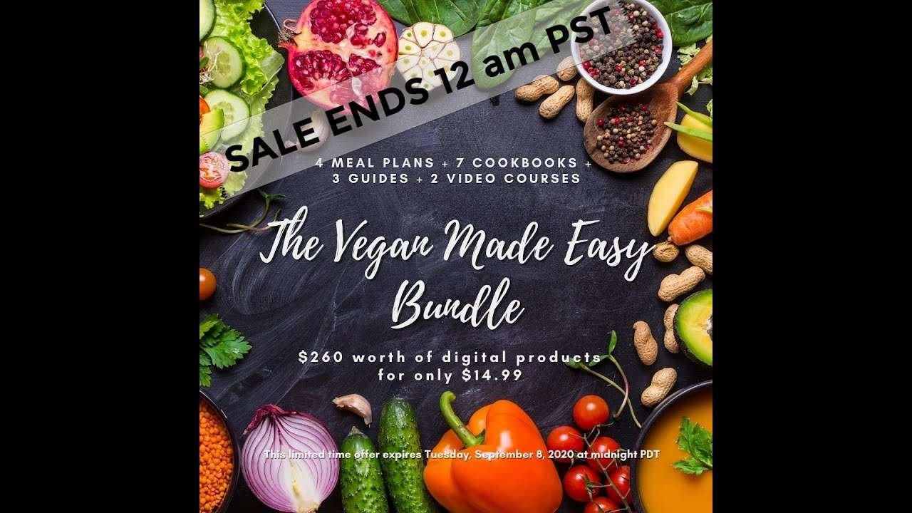 The Last Day to Purchase the Easy Vegan Bundle!