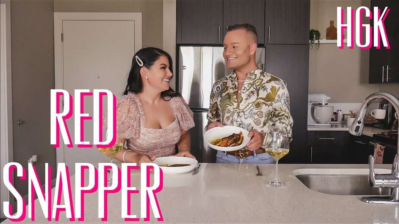 HOW TO MAKE SEARED RED SNAPPER WITH CRISPY SKIN BY HAUTE GIRL KITCHEN