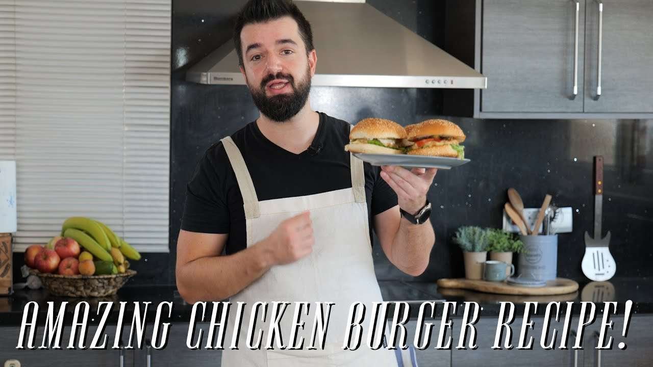 Easy Homemade Chicken Burgers with Paprika