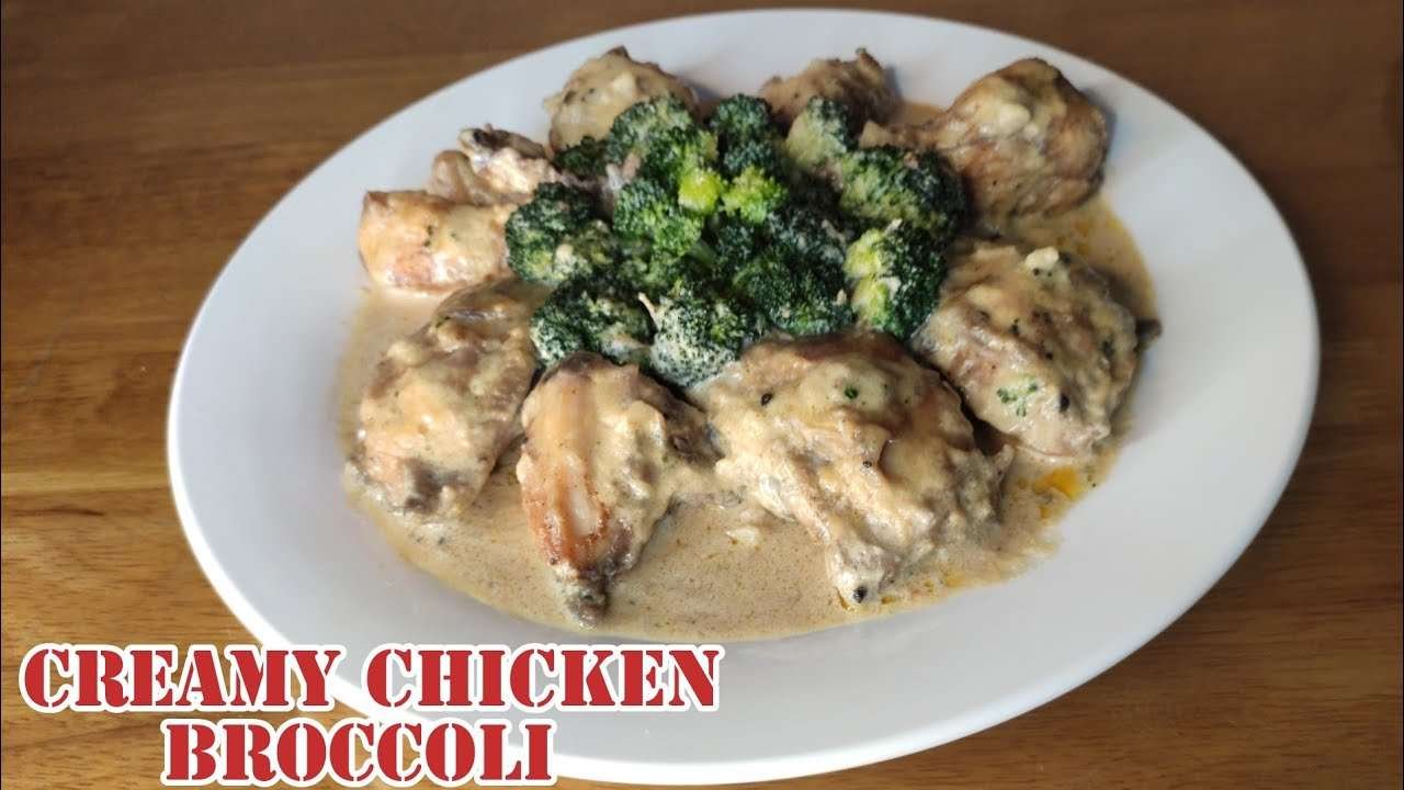 CREAMY CHICKEN BROCCOLI