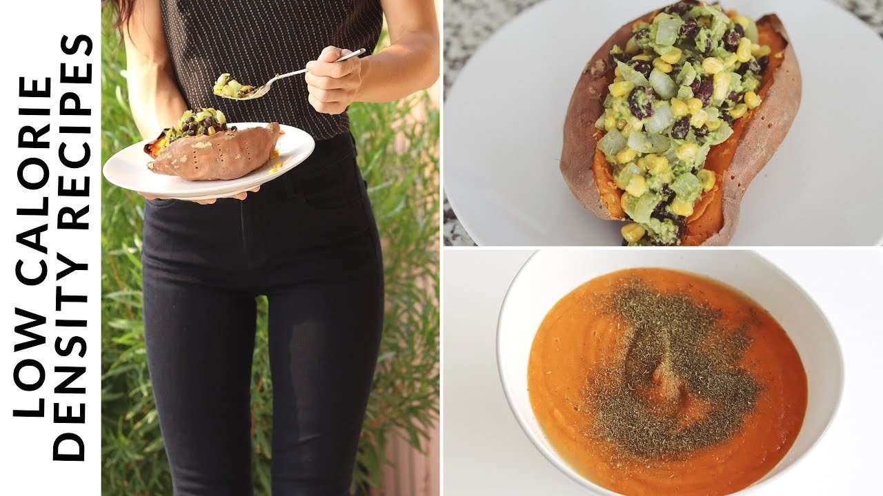 3 EASY & FILLING RECIPES FOR WEIGHT LOSS ♥ LOW CALORIE DENSITY DIET