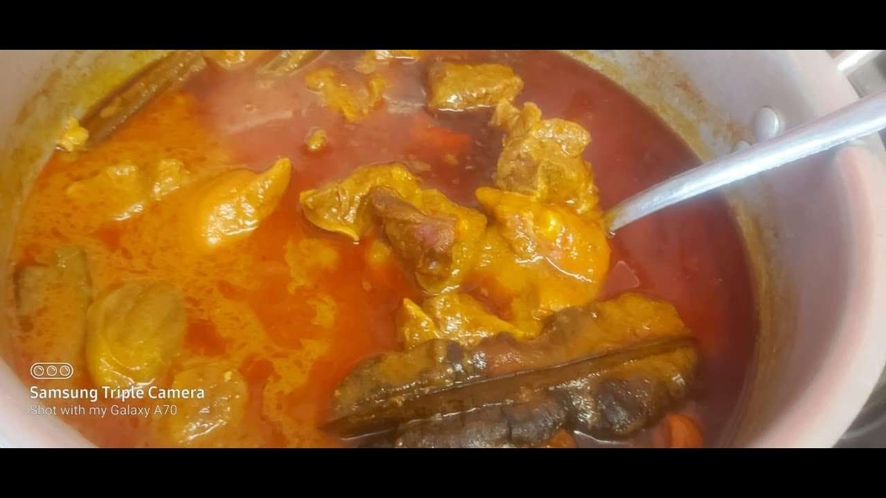 How To Make The Best Authentic Ghanaian Palmnut Soup Recipe!