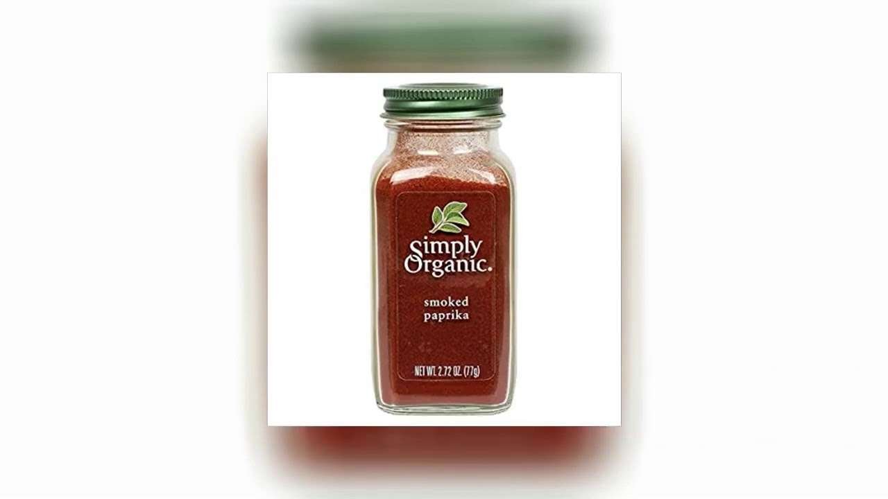 Simply Organic Smoked Paprika, Certified Organic, Vegan  Pack of 6