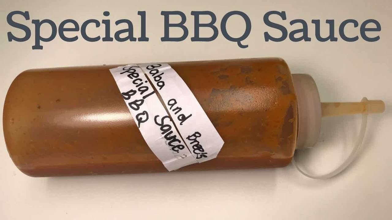 BBQ sauce recipe easy as 123 | Homemade fresh with Baba & Bri