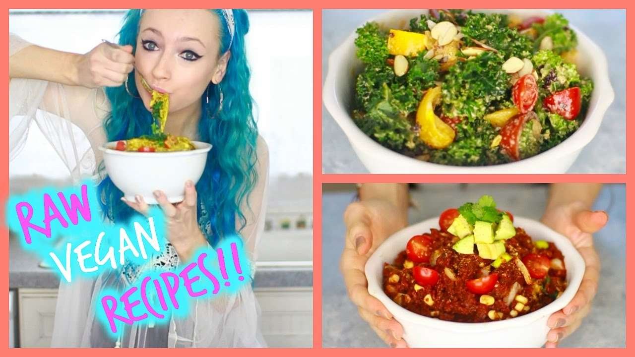 3 Raw Vegan Winter Dinner Recipes!