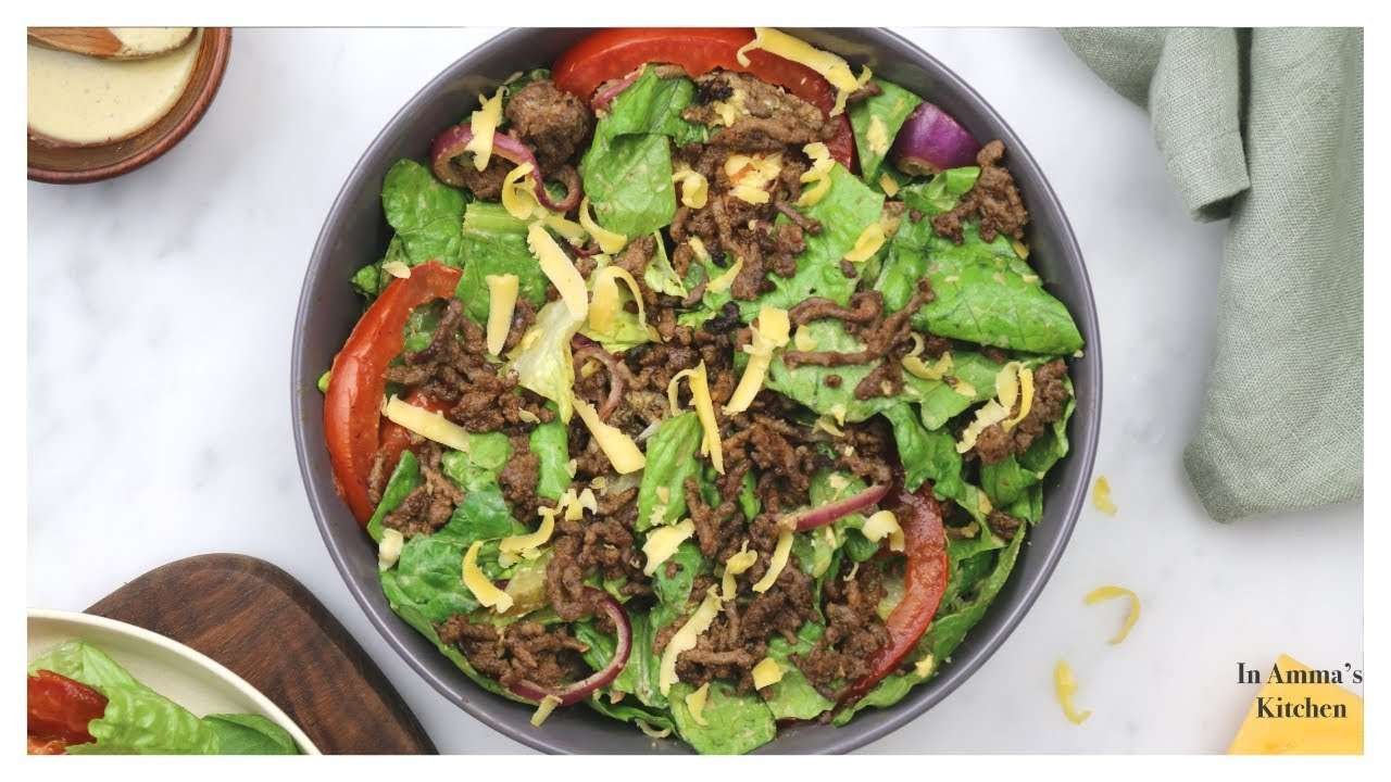 Big Mac Inspired Salad